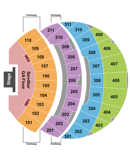 The Sphere Kenny Chesney Seating Chart